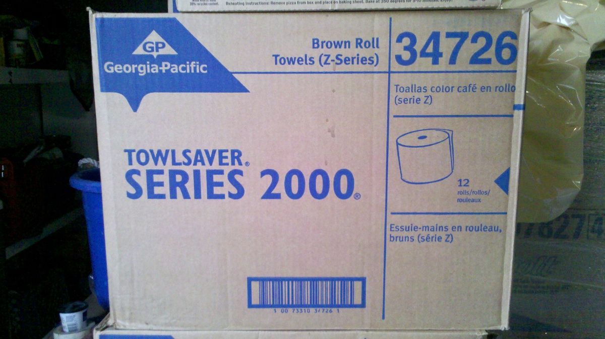 Georgia Pacific Brown Roll Towels Z Series 34726