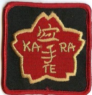 Vintage Karate Patch goju shotokan shito uechi ryu ryukyu kenpo