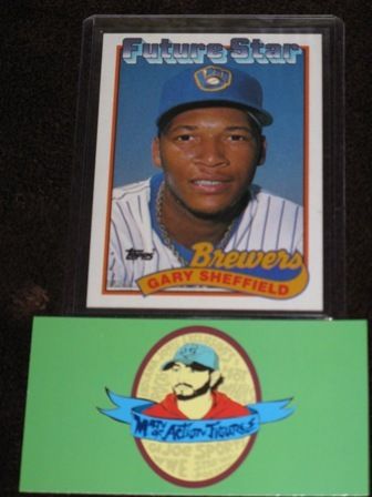 Gary Sheffield 1989 Topps Rookie Future Star Tigers