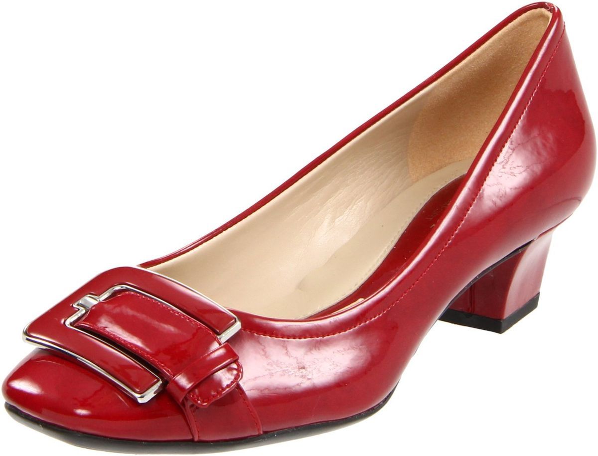 Naturalizer Red Shiny Pumps Freelance