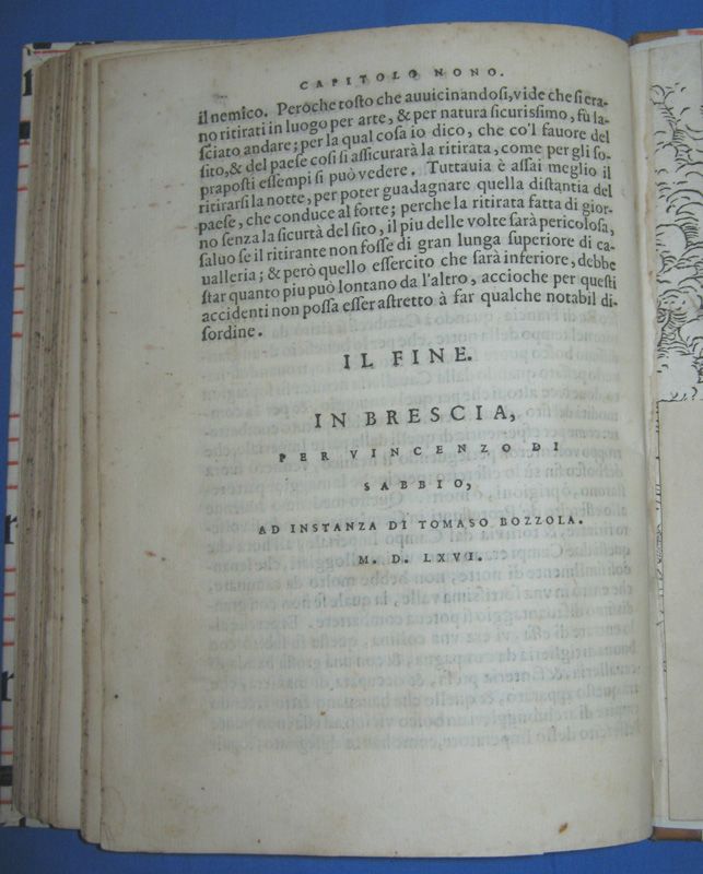 1567 Girolamo Cattaneo Libro Nuouo Di Fortificare Forts Woodcuts