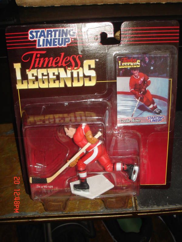 Gordie Howe 1995 SLU Timeless Legends Figure New