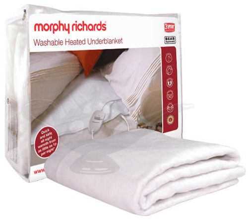 Brand New Morphy Richards Double Size Electric Heated Under Blanket