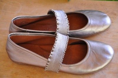 gentle souls gabby ballet flats mary jane womens 8 m bronze