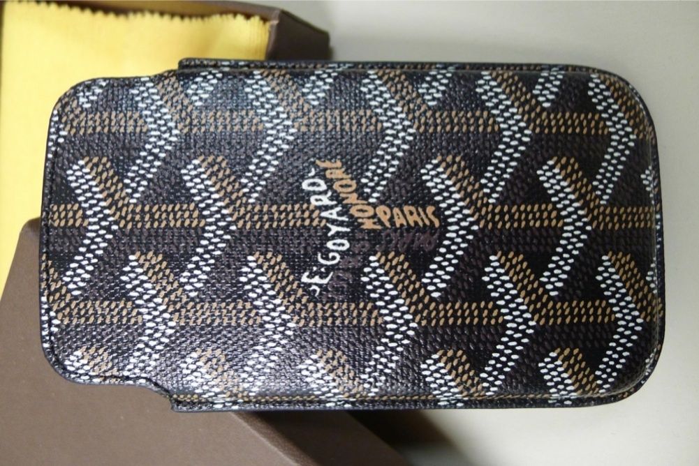 Goyard Paris iphone 4 / 4s Case Etui Custom Made Prototype 