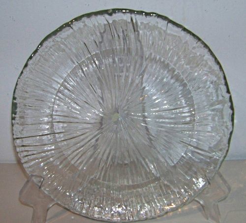 GG Collection Glass Ribbed Dinner Plates Gracious Goods New