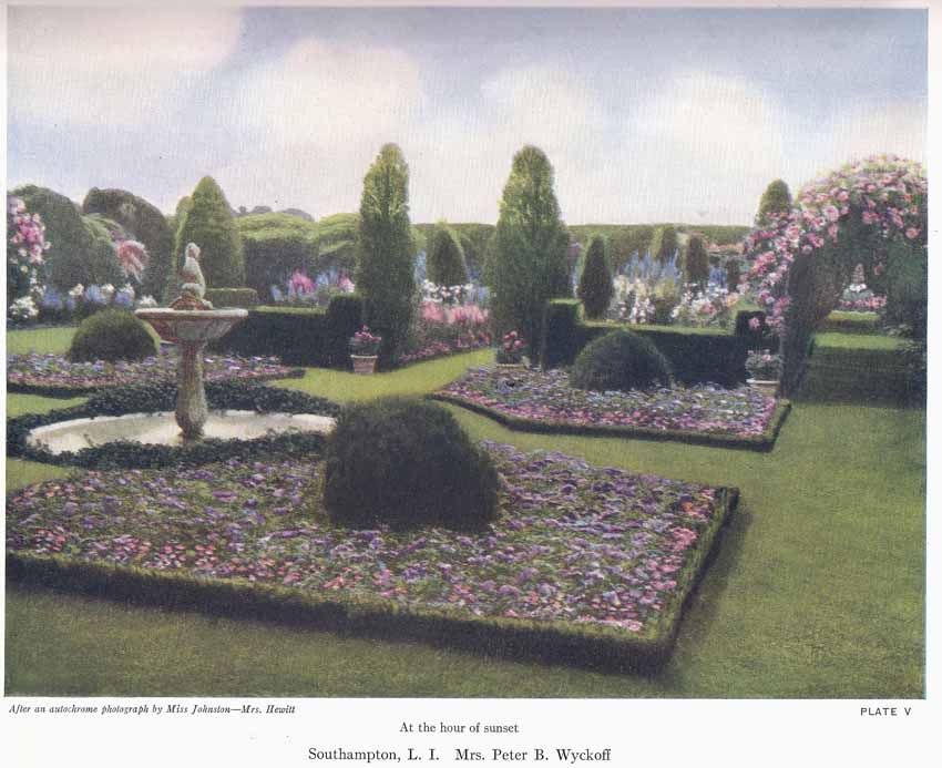 Victorian Flower Gardening Landscape Gates Benches Fountains Planters