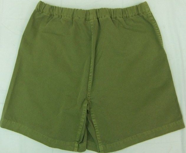 Womens Gramicci Hiking Shorts Moss Green Adjustable S