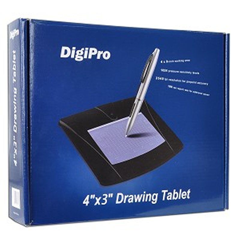 Digipro WP4030 USB Graphics Tablet w Cordless