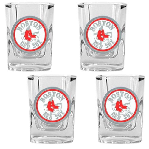 Great American Products MLB Square Shot Glass Set of 4