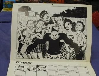 Love Rockets 1989 Calendar Comic Graphic Novel