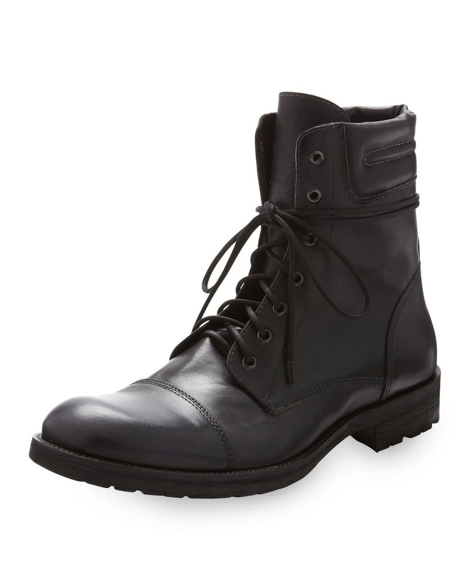 True Religion Domino Lace Up Boot Black