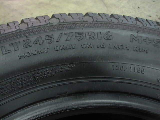 Hercules Terra Trac A T LT245 75 16 Tire T2755 6 32