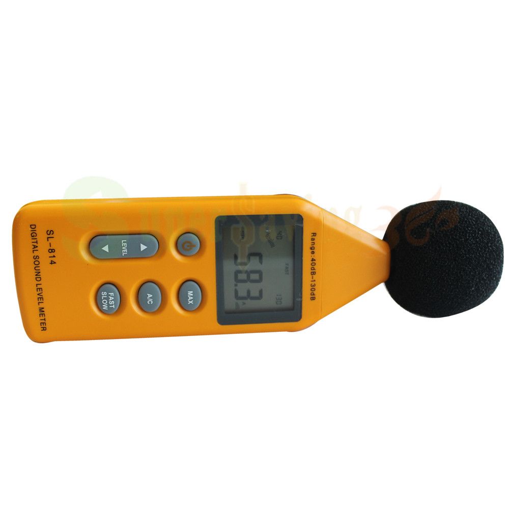 New Handheld Digital Sound Noise Level Meter Decibel Pressure Logger