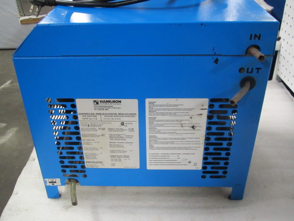 Hankinson Air Dryer 10SCFM 115V model HPR10 115