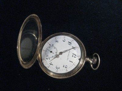 Vintage E H Gouldings Sons 14k Gold Pocket Watch 17 Jewels 68 7 Grams