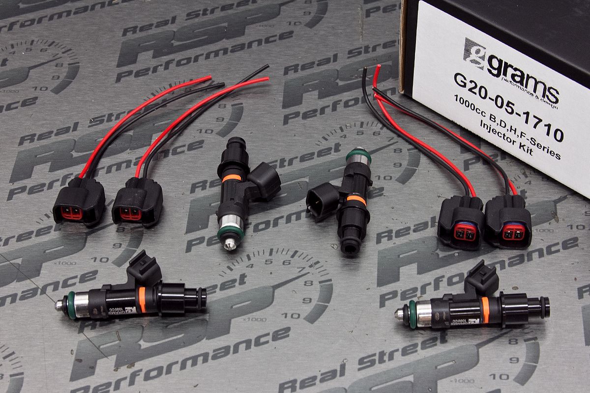 Grams 1000cc Injectors Civic SI B16A2 Integra GSR B18C1 LS B18A1 B18B1