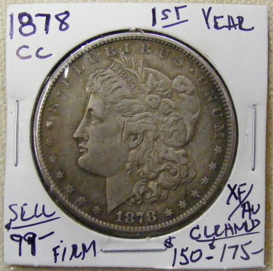 1878 CC Morgan Dollar – First Year Morgan