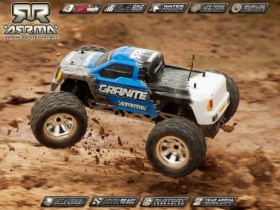 ARRMA AR102321 Granite Monster Truck 2 4GHz RTR Red