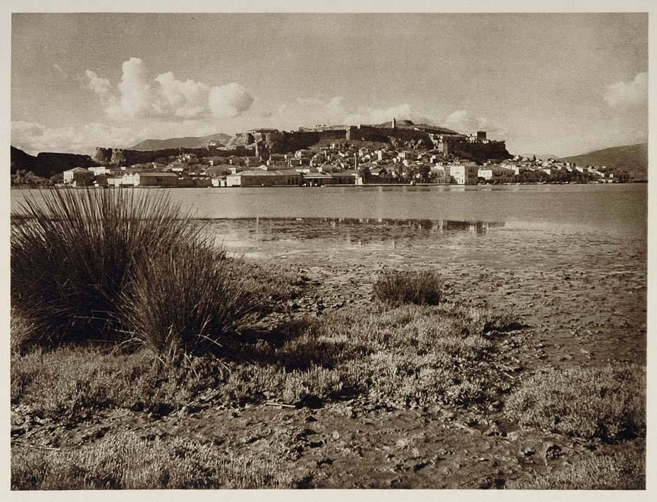 1928 Harbor Bay View Nafplion Nauplia Nauplie Greece ORIGINAL