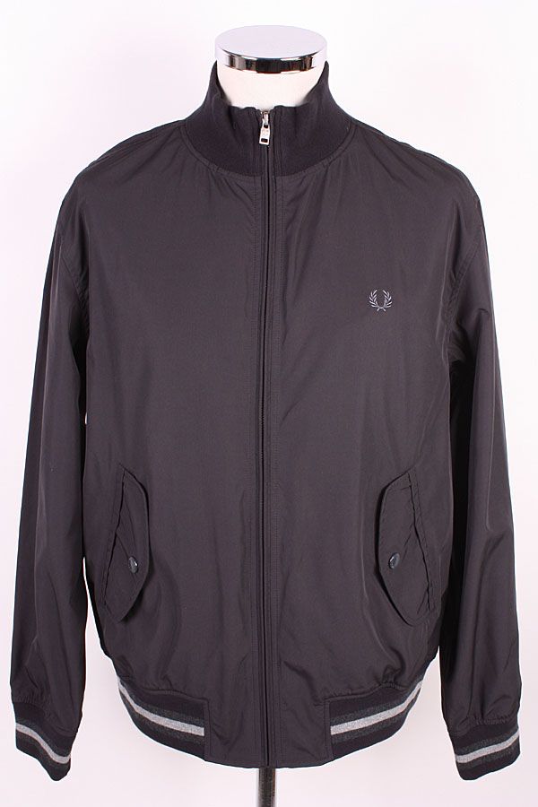 FRED PERRY J1281 Blouson Jacket Jacke Gr.M black NEU z6516