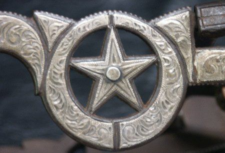 Silver Grijalva E G Crescent Star Bit