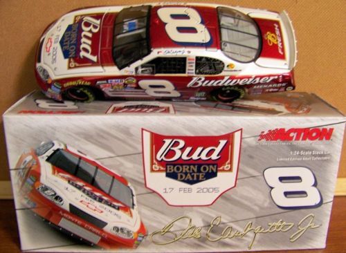 2005 Dale Earnhardt Jr 8 Budweiser Born on Date Feb 17 Duel 1 24 Arc