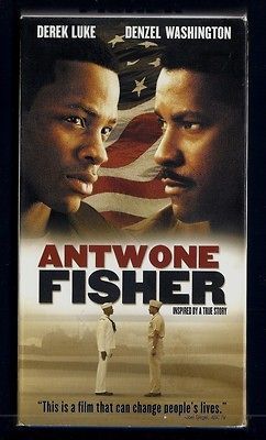 NICE VHS ANTWONE FISHER True Story   Derek Luke Denzel Washington Joy