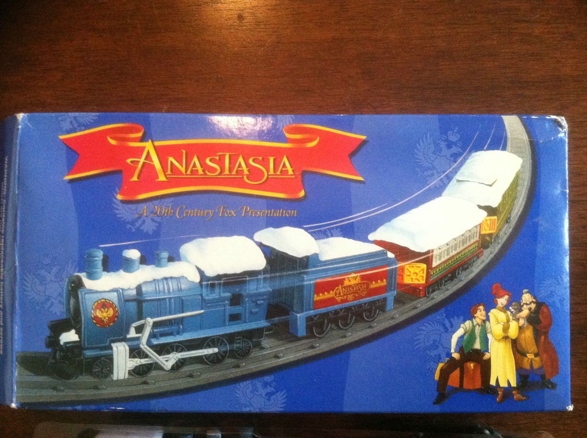 ANASTASIA CHRISTMAS TRAIN SET 1997 TWENTIETH CENTURY FOX FILM