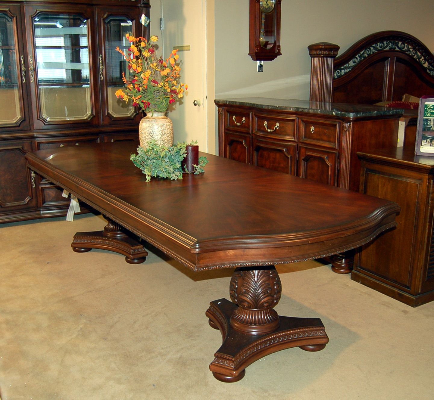 Granada Dark Cherry Dining Table