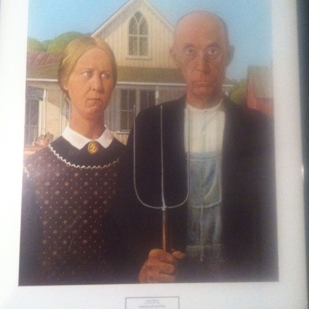 Grant Wood American 1892 1942 American Gothic