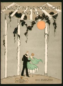 with you 1924 helen van doorn morgan vintage sheet music