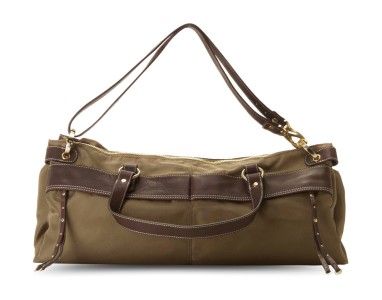 Hayden Harnett Olive Ibizia Flight Tote Crossbody Laptop