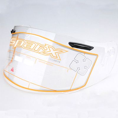 Motorcycle Sparx Helmet Shield s 07 Clear