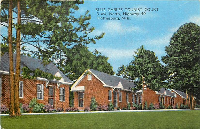 MS HATTIESBURG BLUE GABLES TOURIST COURT K8941