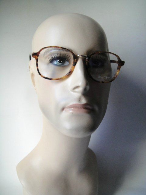 Henry Logan Panto Eyeglasses Spectacles Frames Mens Vintage Tortoise