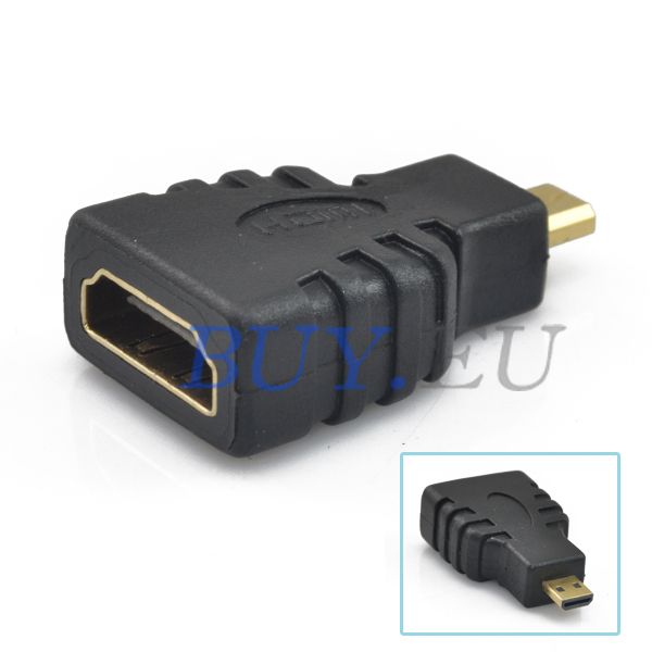 HDMI Female to Micro HDMI Male Adapter Converter for HTC EVO Digital