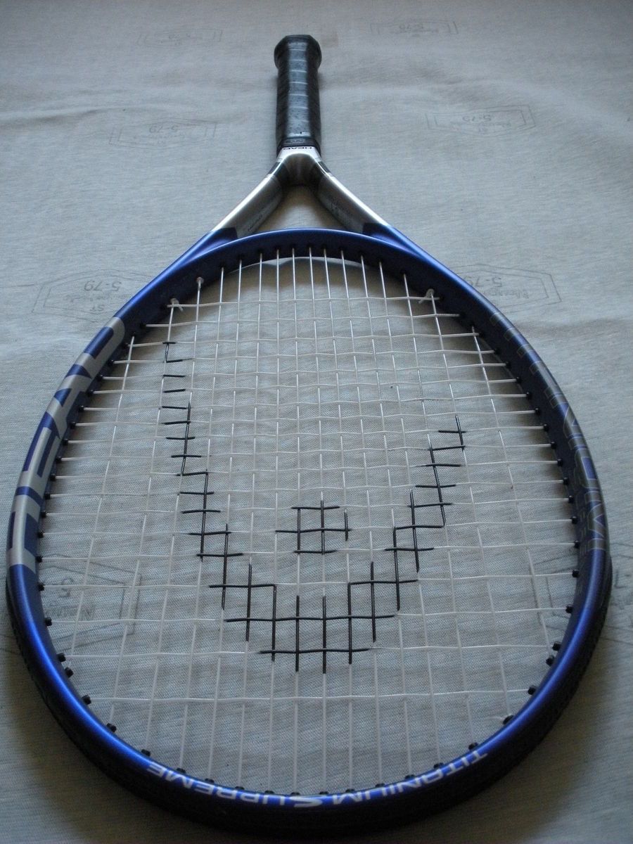 HEAD TI S1 Titanium Supreme Tennis Racquet 4 1 4 MID PLUS The Power of
