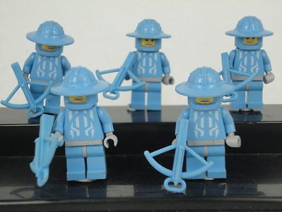 5x lego army knight with arrow army builder loose figure