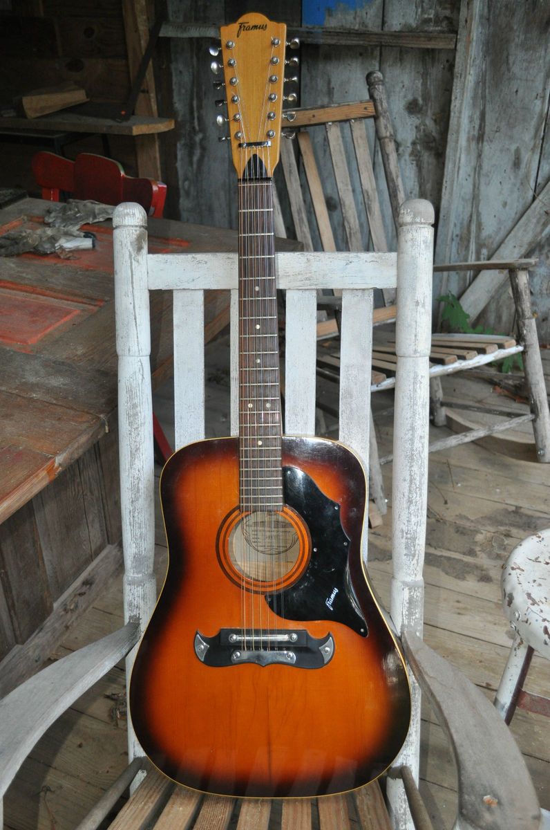 Vintage Framus 12 String Texan Guitar