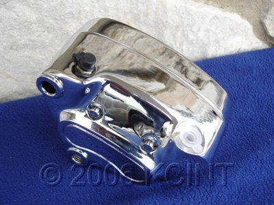 Chrome Brake Caliper Parts for Harley Dyna Softail Sportster 2000 07