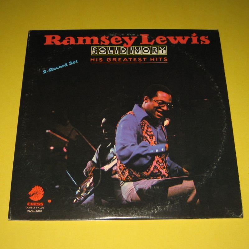  Ramsey Lewis Solid Ivory 1976 Chess 2 LP Set
