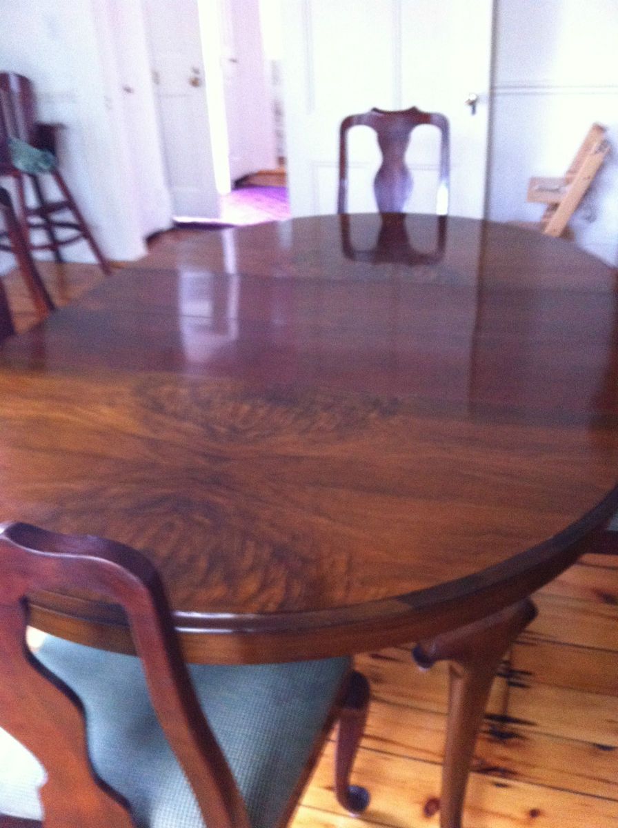 Henkel Harris Dining Table Post 1950 Mahogany