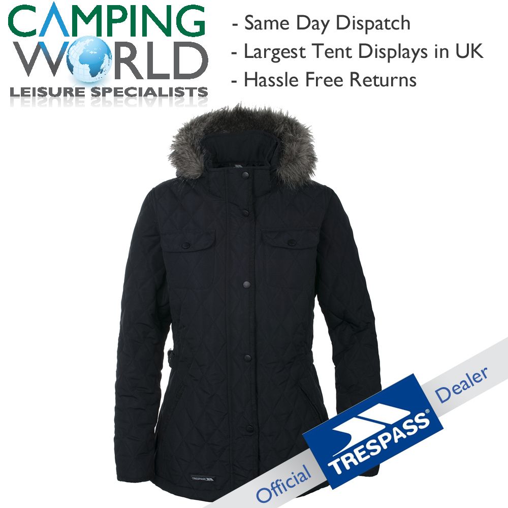 Trespass Purdey Womens Ladies Quilted Jacket