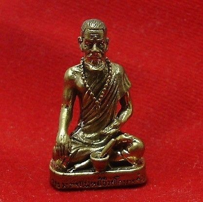 HERMIT CHEEVAKA DOCTOR HEALING LORD BUDDHA THAI MINI AMULET GOOD