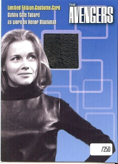 Avengers Series 2 Costume Card AV C4 Honor Blackman