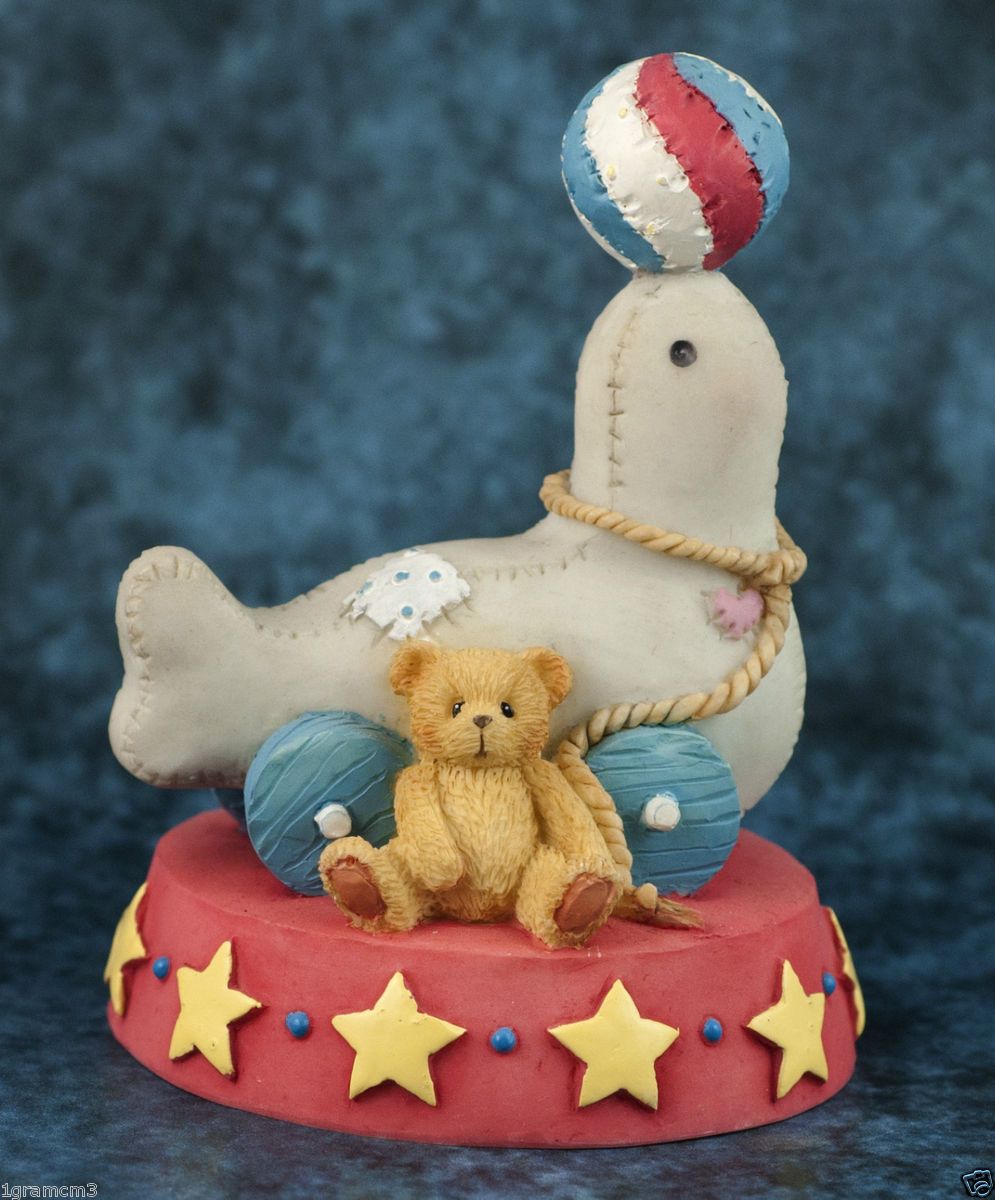 Cherished Teddies Circus Seal of Friendship 137596 1995