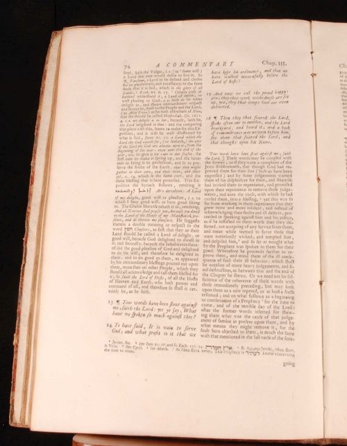 1677 Commentary Prophesy Malachi Pocock Religion Church