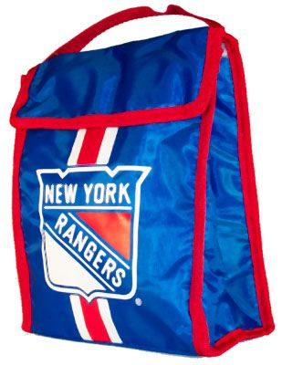  rangers nhl hockey velcro lunch bag box new york rangers nhl hockey