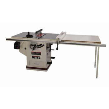 Jet 10 in Left Tilt Xacta Table Saw w 50 in Xacta 708677pk New